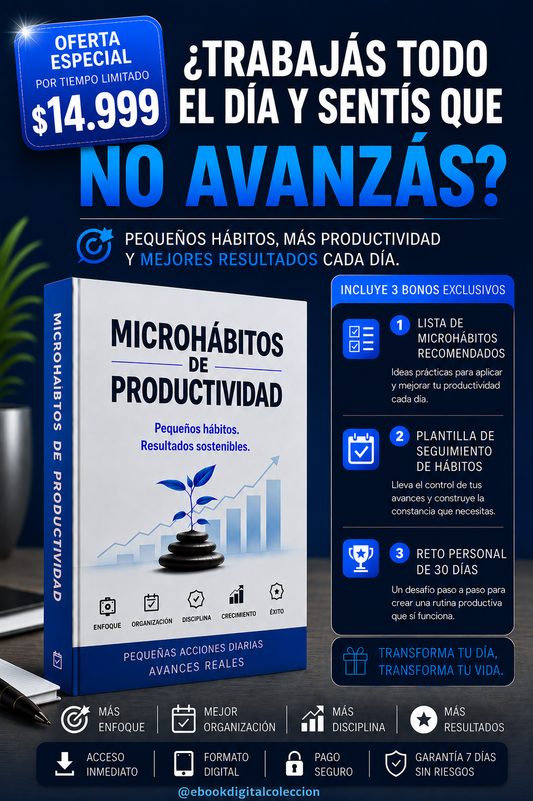 MICROHABITOS DE PRODUCTIVIDAD